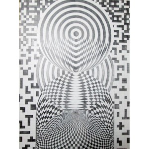 Ahsan Mohiuddin, 29.5 x 21.5 Inch, Pencil On Paper, AC-AMO-001